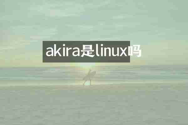 akira是linux吗