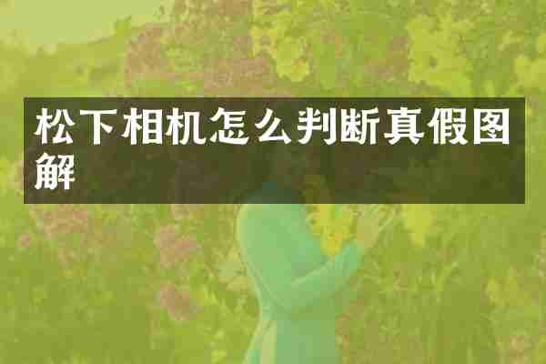 松下相机怎么判断真假图解
