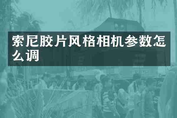 胶片风格相机参数怎么调