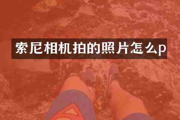 相机拍的照片怎么p