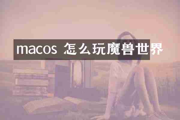 macos 怎么玩魔兽世界