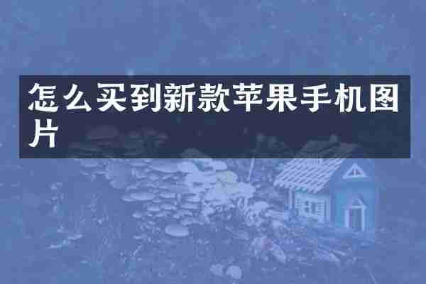 怎么买到新款苹果手机图片