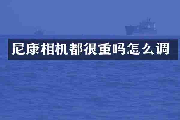 尼康相机都很重吗怎么调