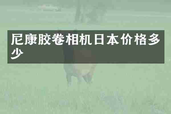 尼康胶卷相机日本价格多少