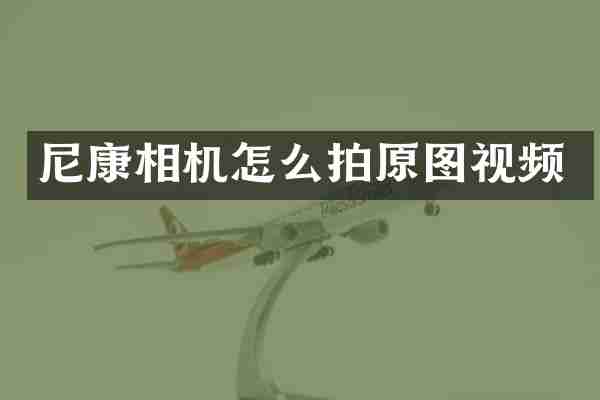 尼康相机怎么拍原图视频
