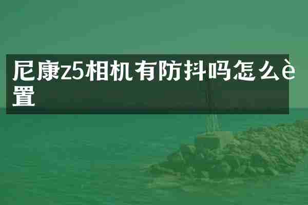 尼康z5相机有防抖吗怎么设置