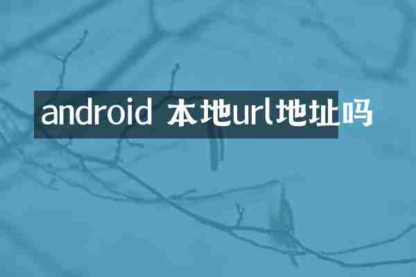 android 本地url地址吗