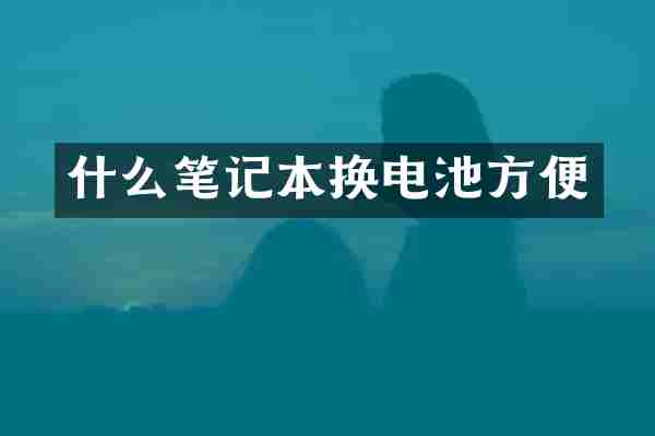 什么笔记本换电池方便