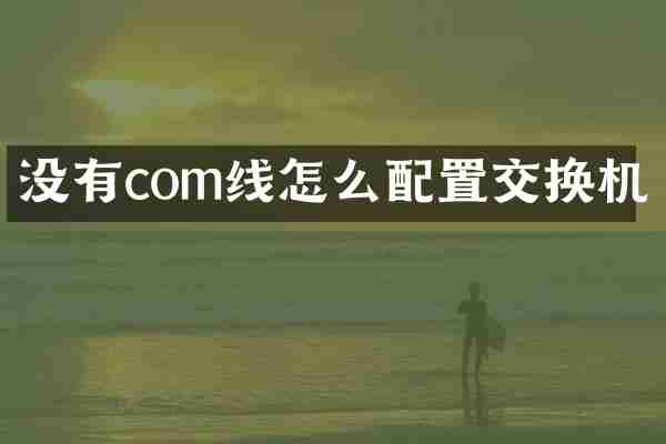 没有com线怎么配置交换机