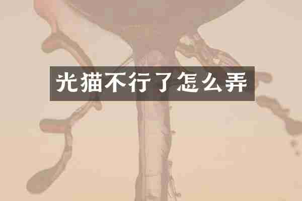 光猫不行了怎么弄