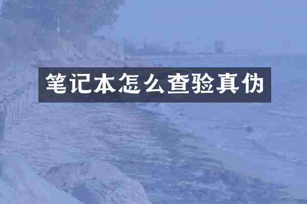 笔记本怎么查验真伪