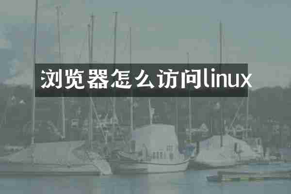 浏览器怎么访问linux