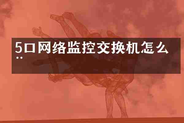 5口网络监控交换机怎么用