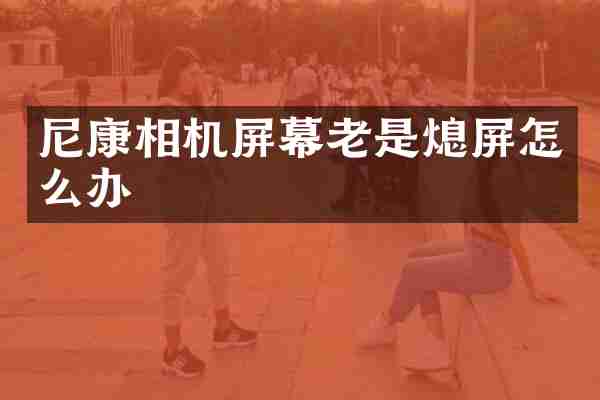 尼康相机屏幕老是熄屏怎么办