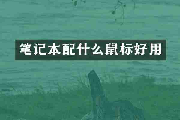 笔记本鼠标好用