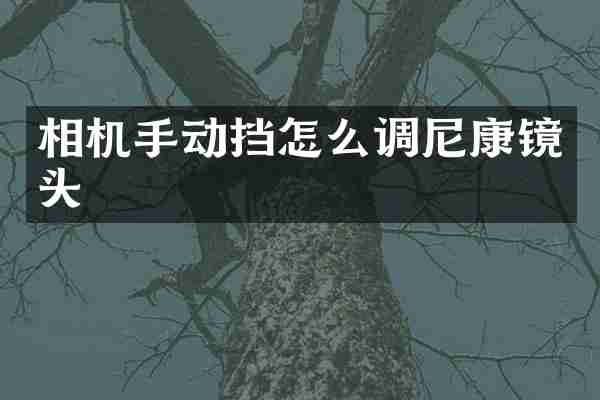 相机手动挡怎么调尼康镜头