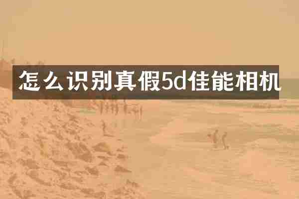 怎么识别真假5d佳能相机