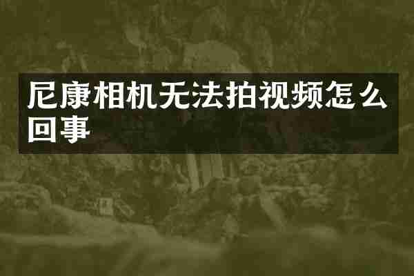 尼康相机无法拍视频怎么回事