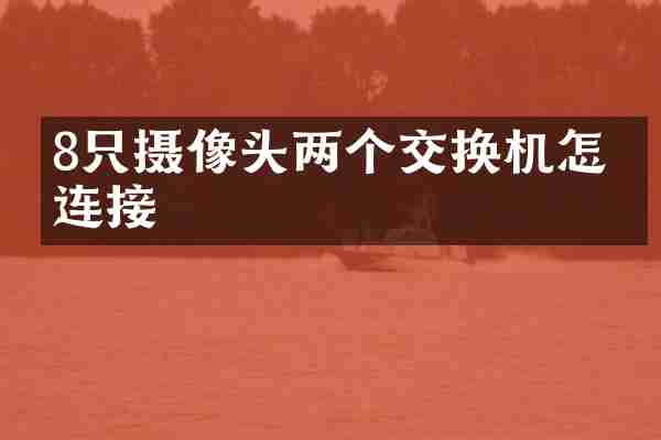 8只摄像头两个交换机怎么连接