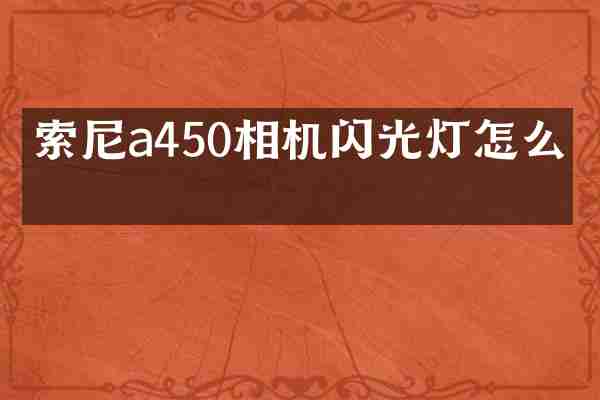 a450相机闪光灯怎么关