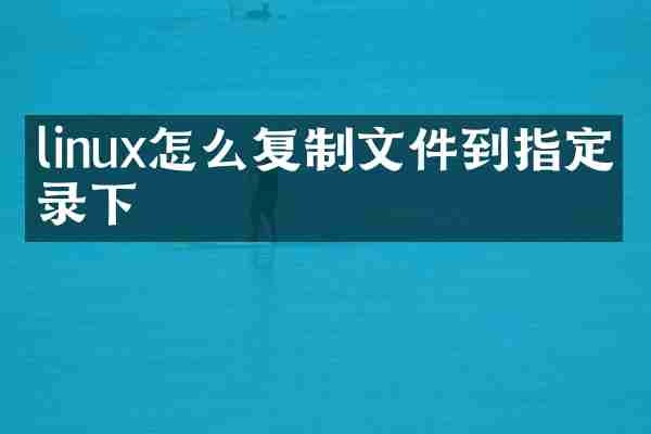 linux怎么复制文件到指定目录下