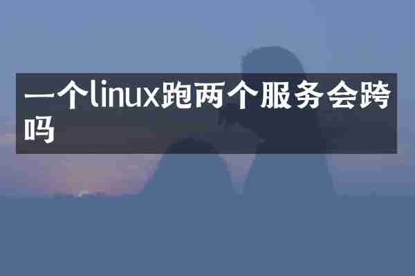 一个linux跑两个服务会跨域吗