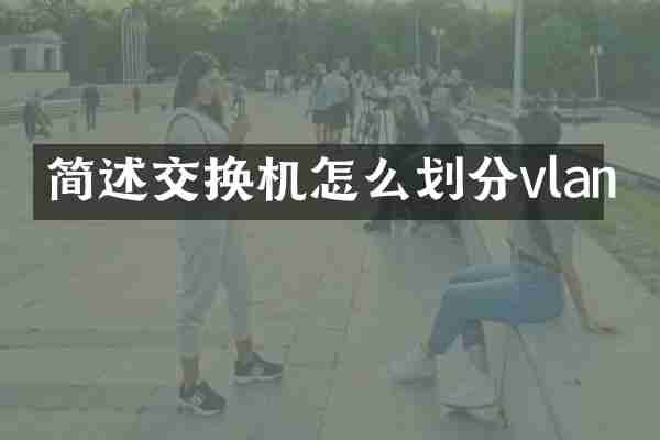 简述交换机怎么划分vlan