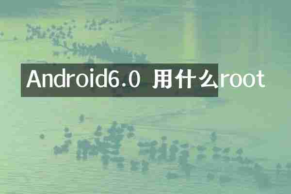 Android6.0 用什么root