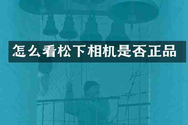 怎么看松下相机是否正品