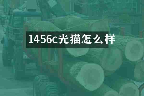 1456c光猫怎么样