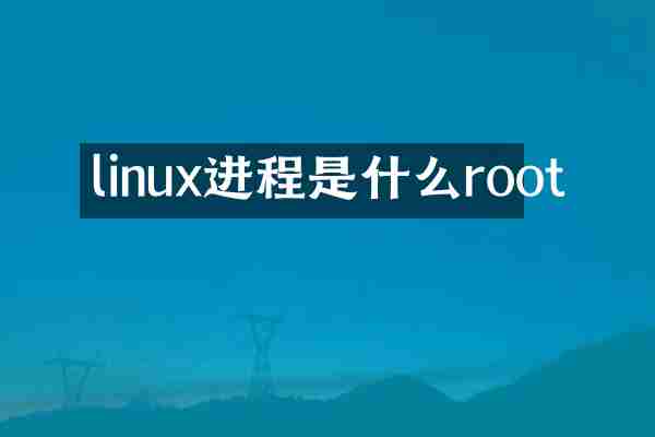 linux进程是什么root