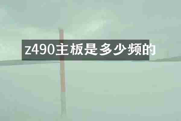 z490主板是多少频的