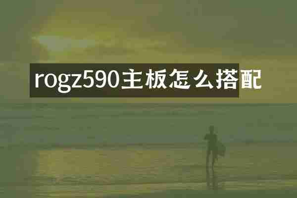 rogz590主板怎么搭配