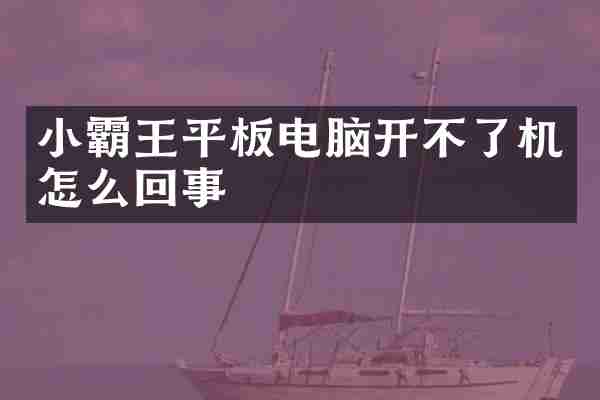 小霸王平板电脑开不了机怎么回事