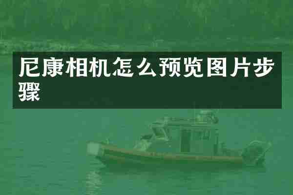 尼康相机怎么预览图片步骤