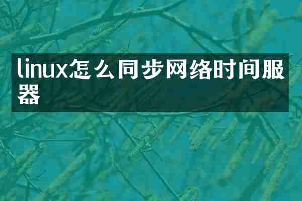 linux怎么同步网络时间服务器