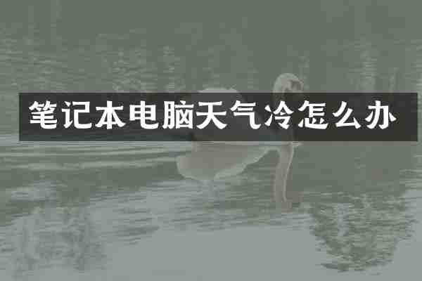 笔记本电脑天气冷怎么办