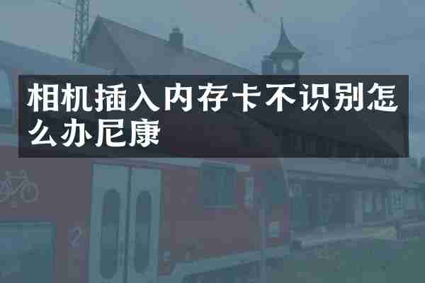 相机插入内存卡不识别怎么办尼康