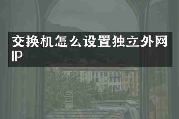 交换机怎么设置独立外网IP
